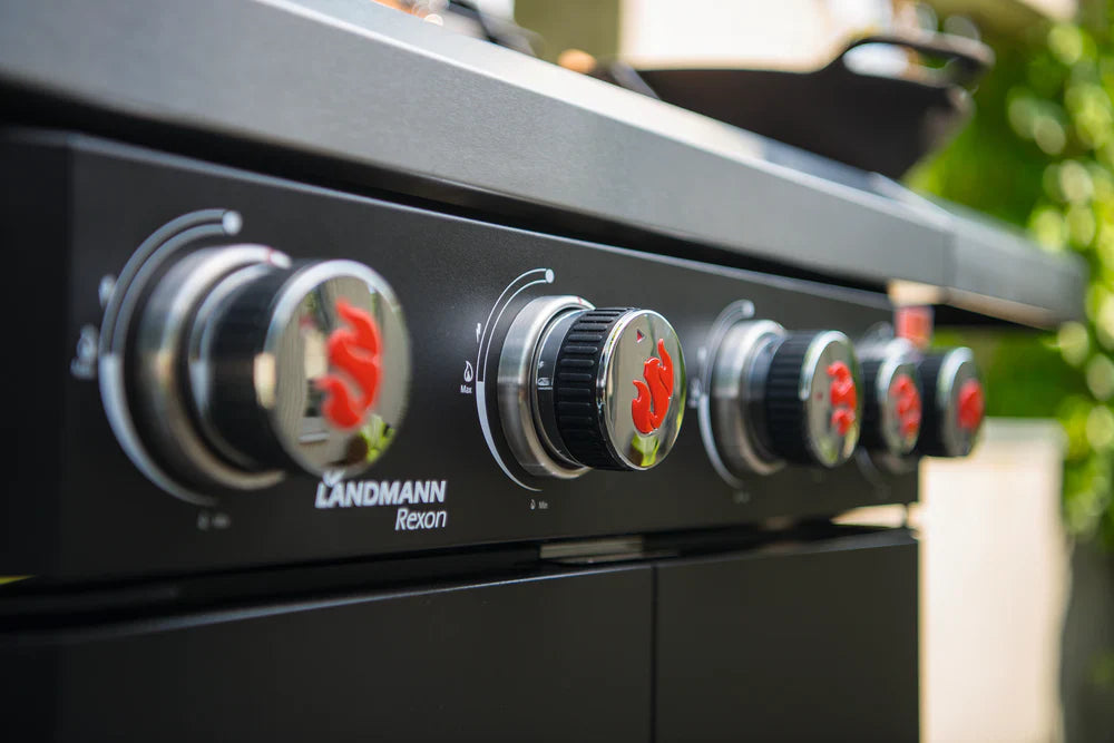 Landmann Rexon Cook 4.1 Gas BBQ - Black