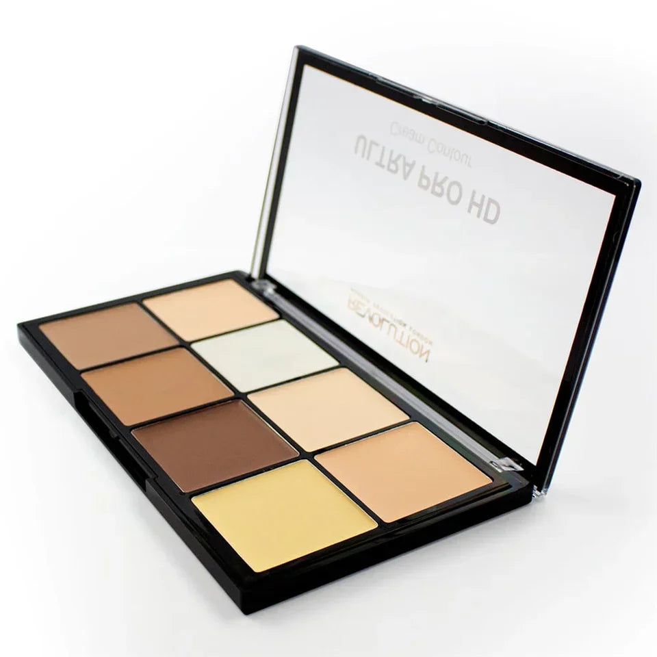 REVOLUTION Makeup Revolution London HD Pro Cream Contour Palette - Fair