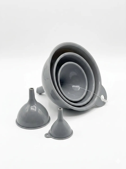 SD 3 Pieces Gray Plastic Funnel Set | SD In Lebanon