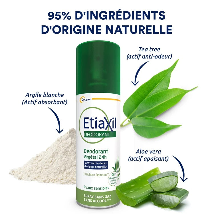 Etiaxil Deodorant Vegetal – Spray Without Gas 100 ML