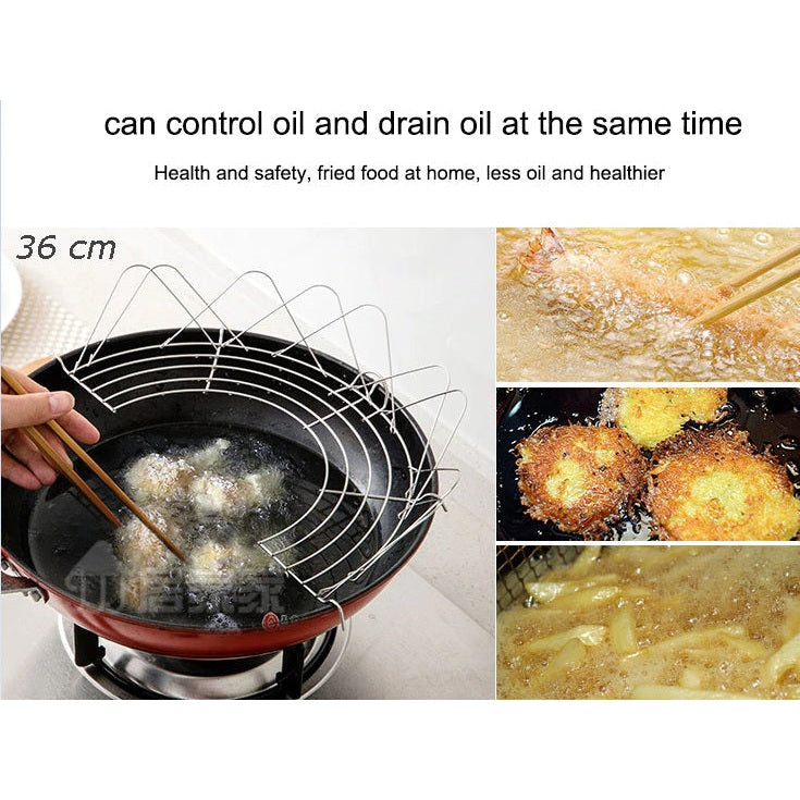 stainless steel Stand for deep fryers 36 cm