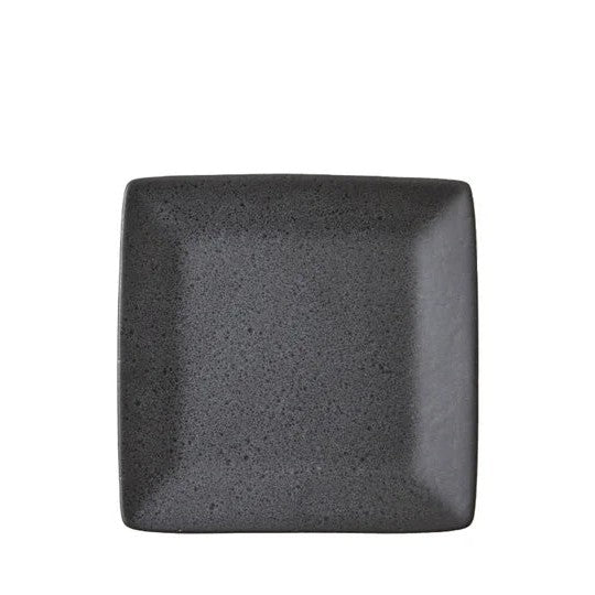 Dosthoff Dark Gray Square-Shaped Side Plate 21.5 cm