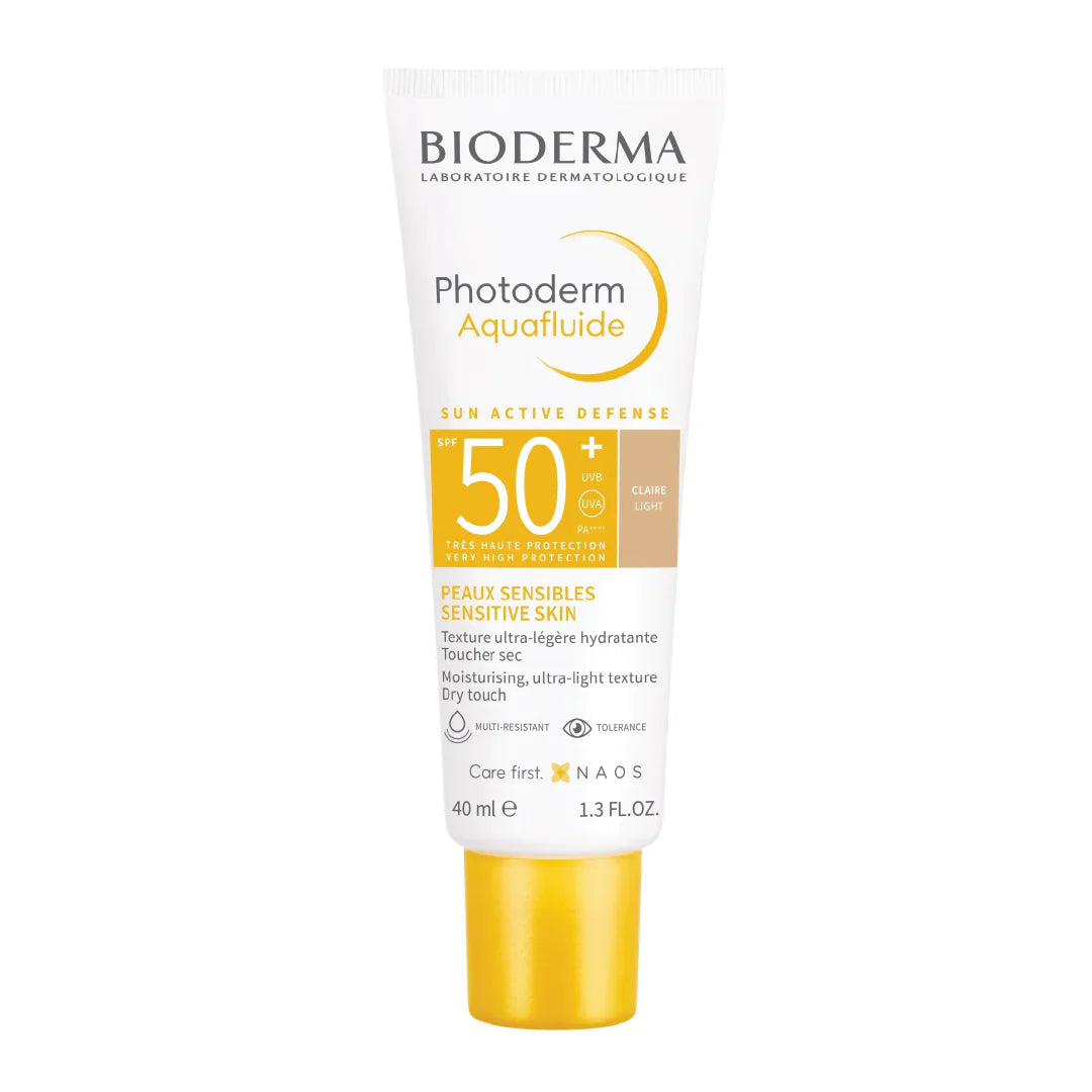 Bioderma PHOTODERM MAX AQUAFLUIDE SPF50+ TINTED DRY TOUCH 40ML - GOLDEN - Medaid International