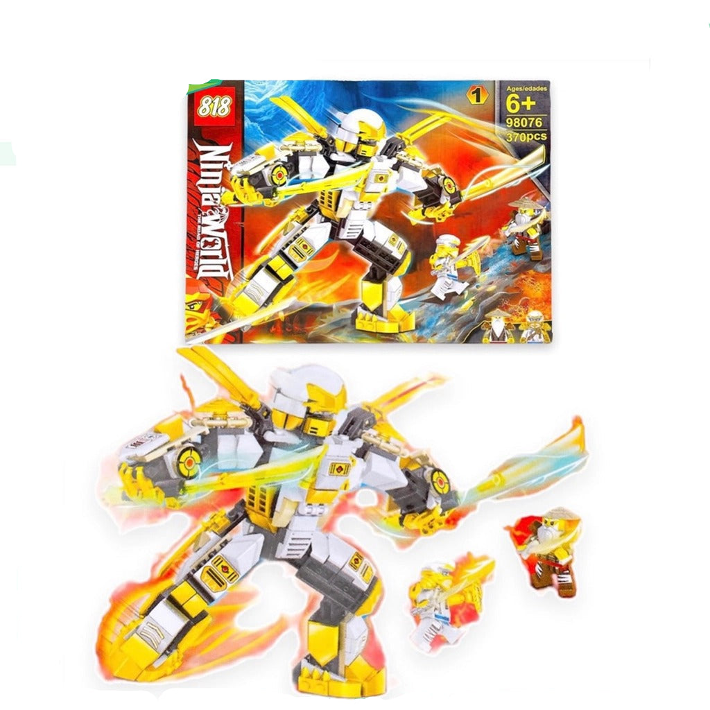 Ninjago Building Block Toy With Armored Fighting Robot Lebanon