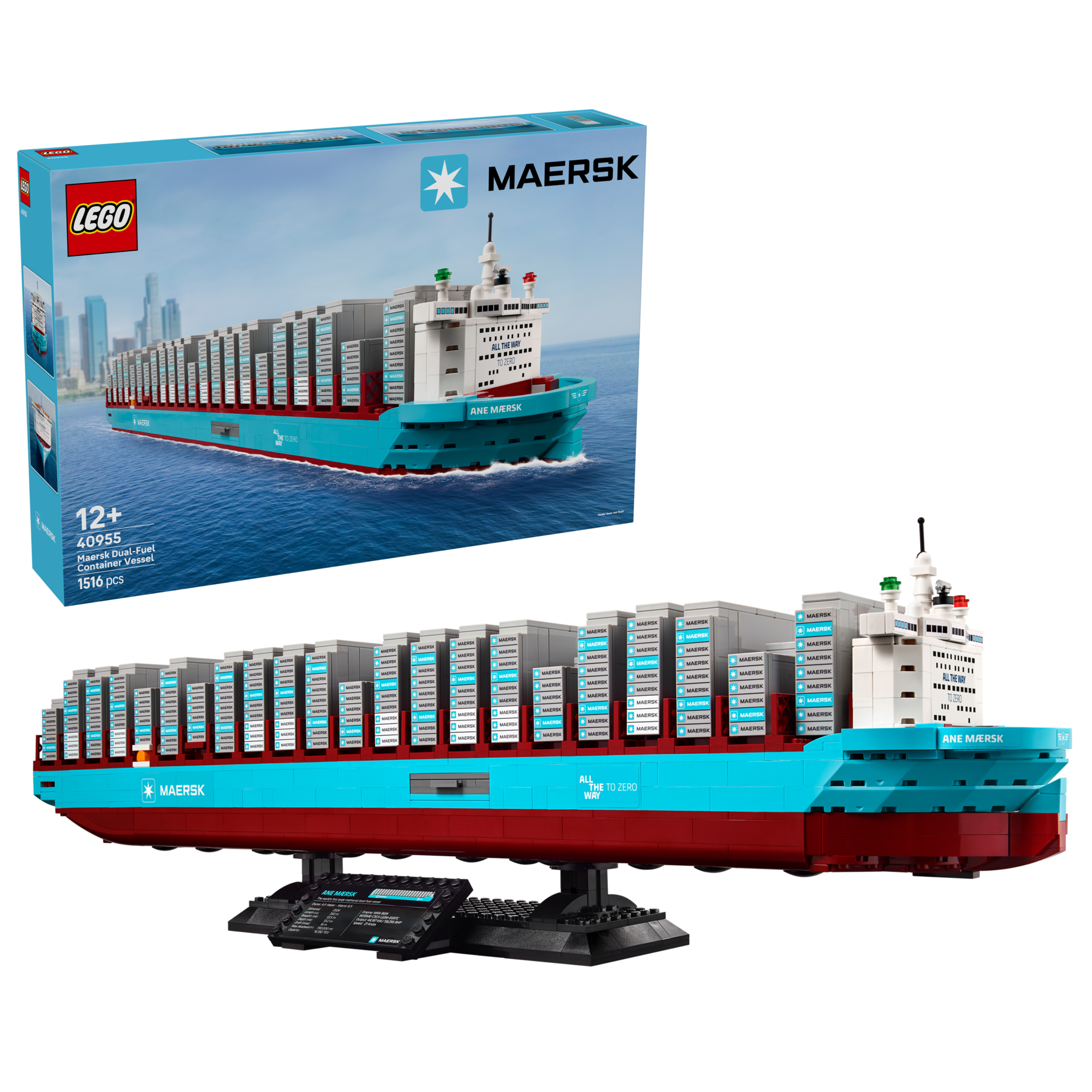Lego Maersk Dual-Fuel Container Vessel (40955)