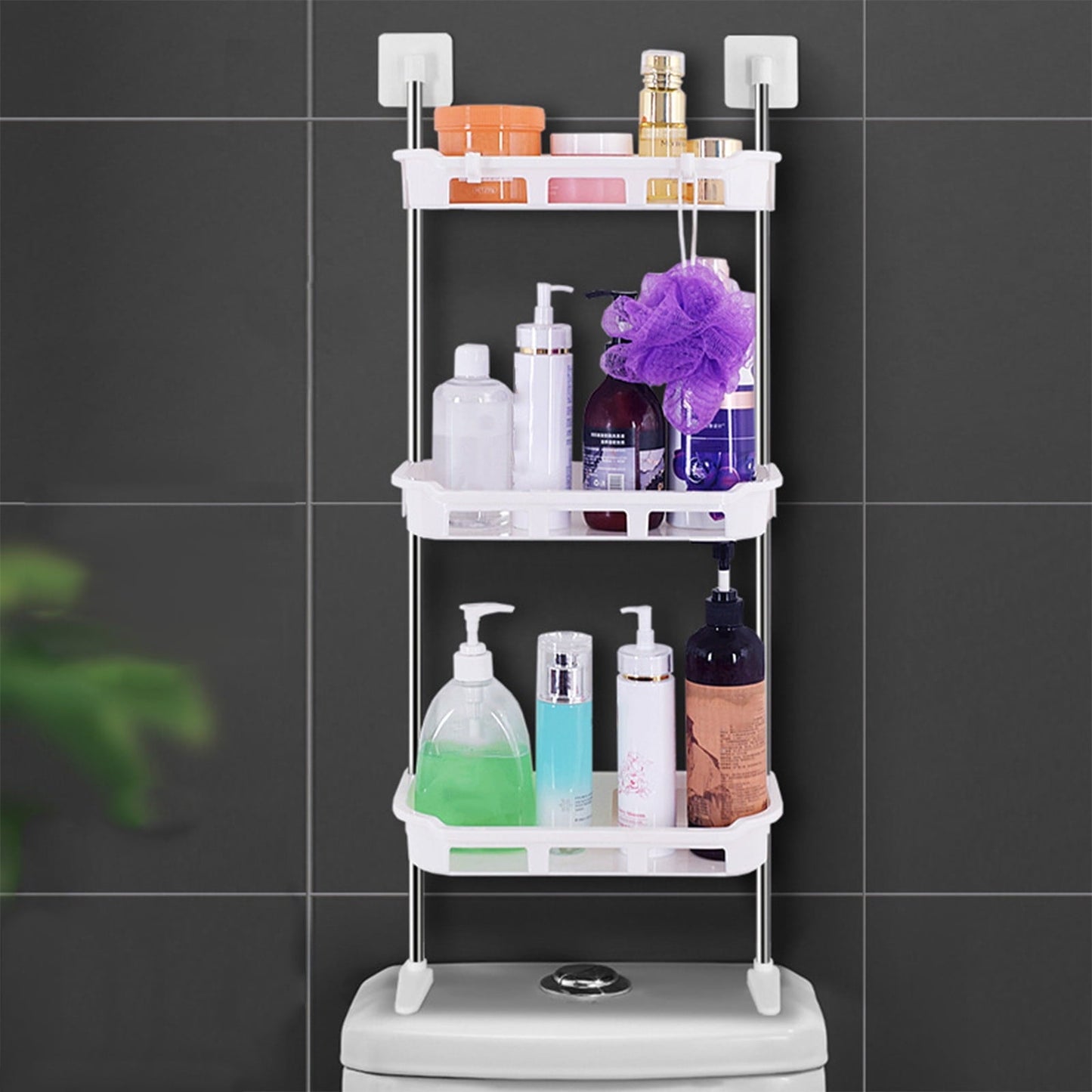 Over the Toilet Storage Rack