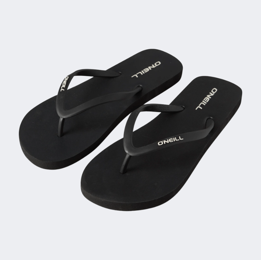 Oneill Profile Small Logo Men Beach Slippers Black - Medaid International