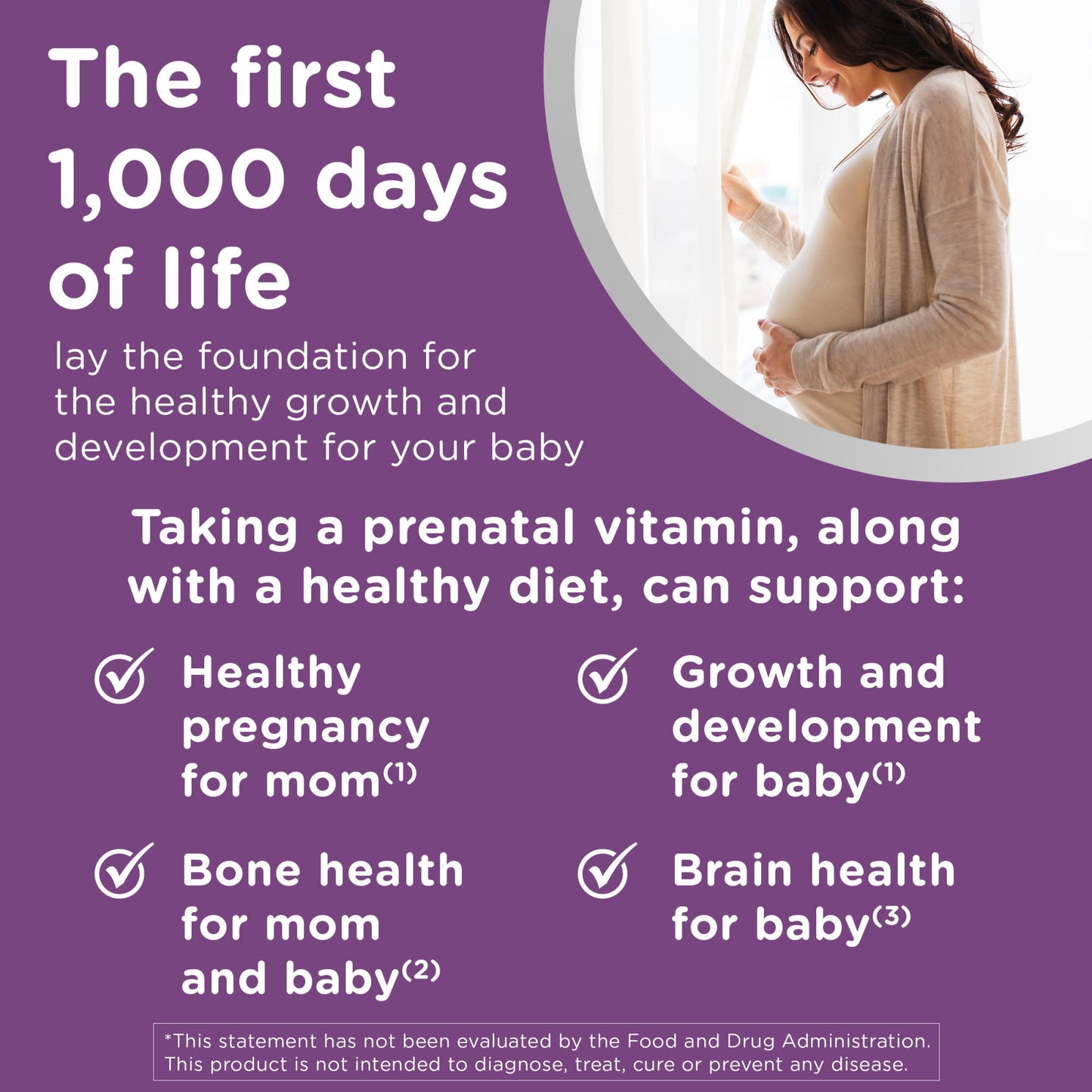 Centrum Prenatal Gummy Vitamins With Dha and Folic Acid, Mixed Berry and Orange, 60 Count