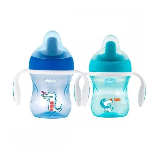 Chicco - Training Cup (6m+) - Pack 2 - Boy