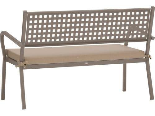 Alice two-Seater outdoor sofa- Powder Coating – Made in Italy