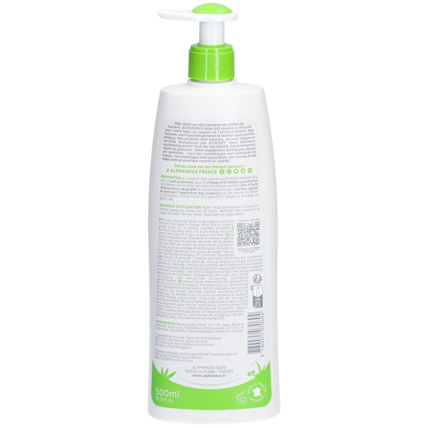 Alphanova Organic Liniment | Diaper Changes