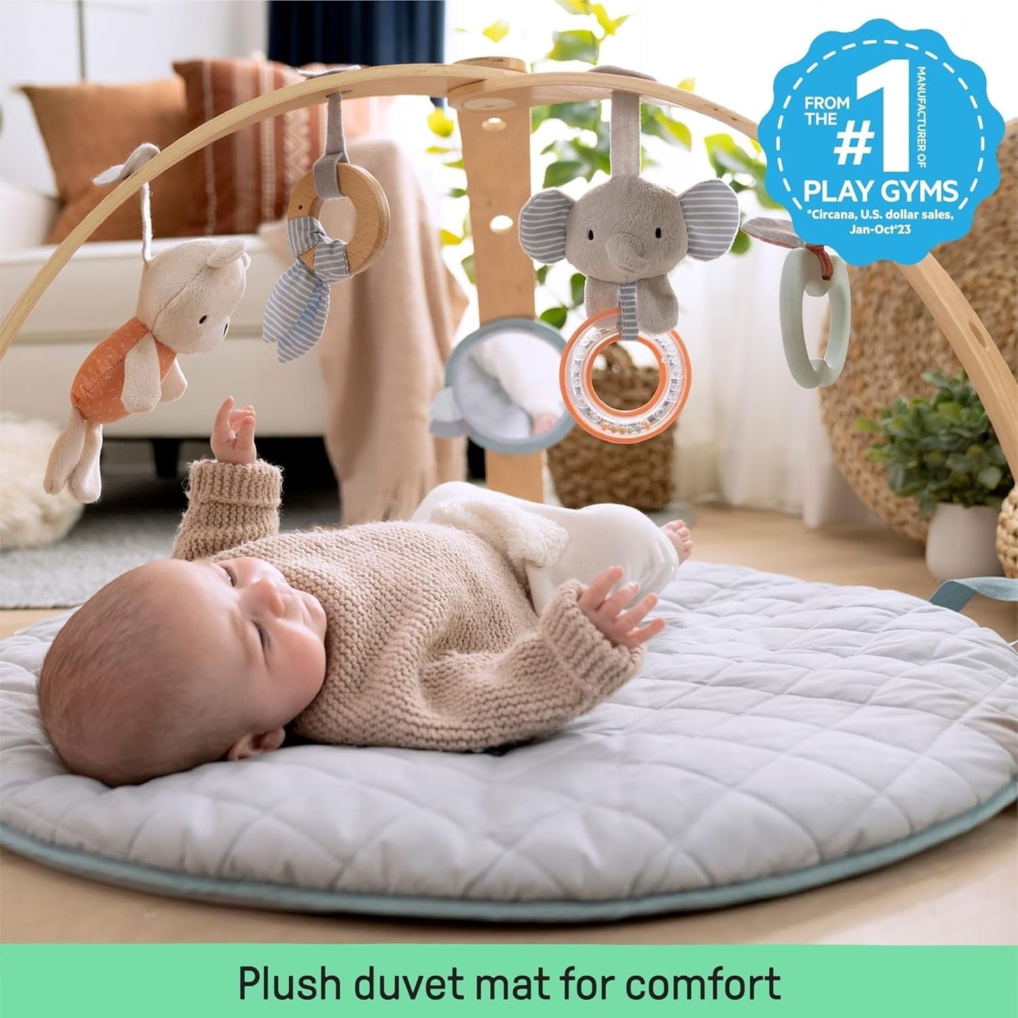 Cozy Spot Reversible Duvet Activity Gym