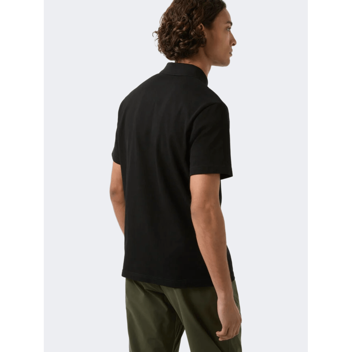 Fire And Ice Ramon4 Men Lifestyle Polo Short Sleeve Black - Medaid International