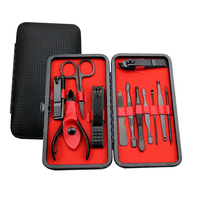 Premium Manicure Set Stainless Steel | 16 in 1 طقم مانيكيور فاخر من الفولاذ الصلب | 16 في 1