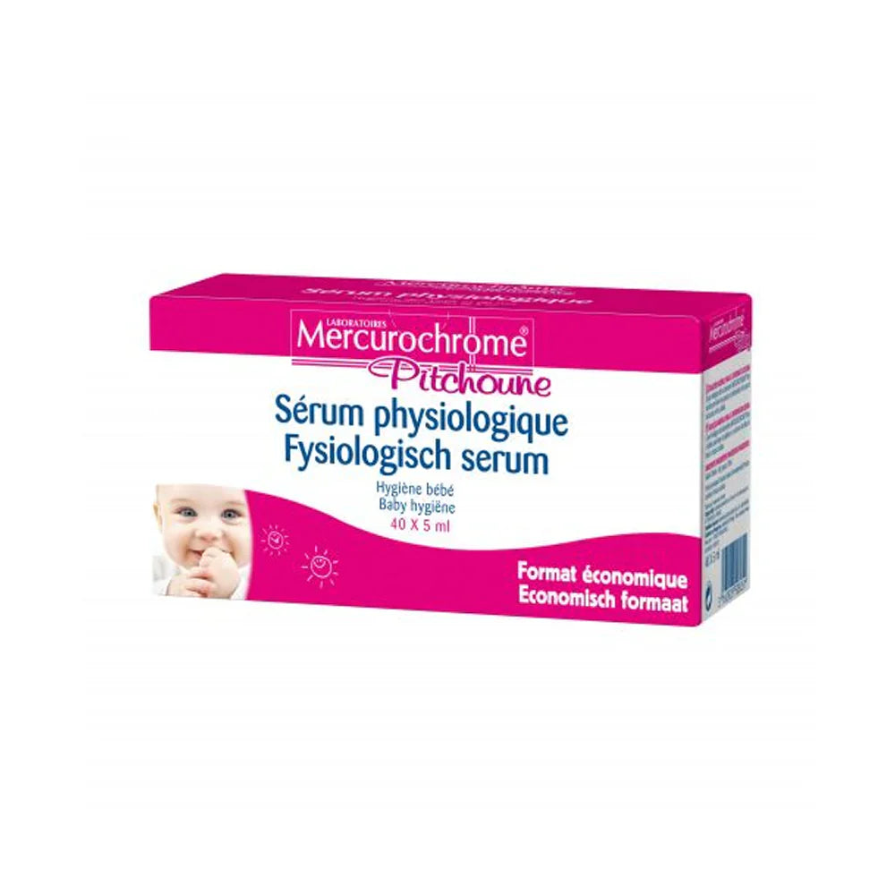 Mercurochrome Pitchoune Physiological Serum