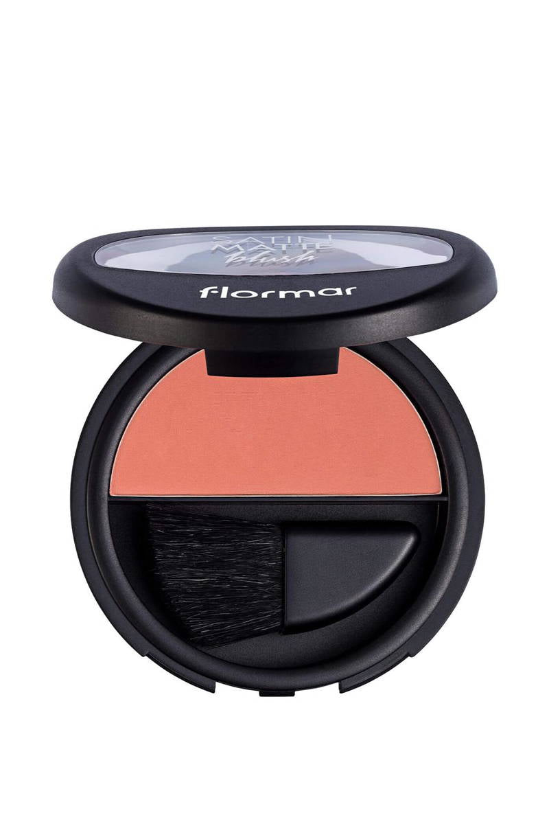 Flormar Blush-On Satin Textured & Semi-Matte Finish Compact Loose Powder
