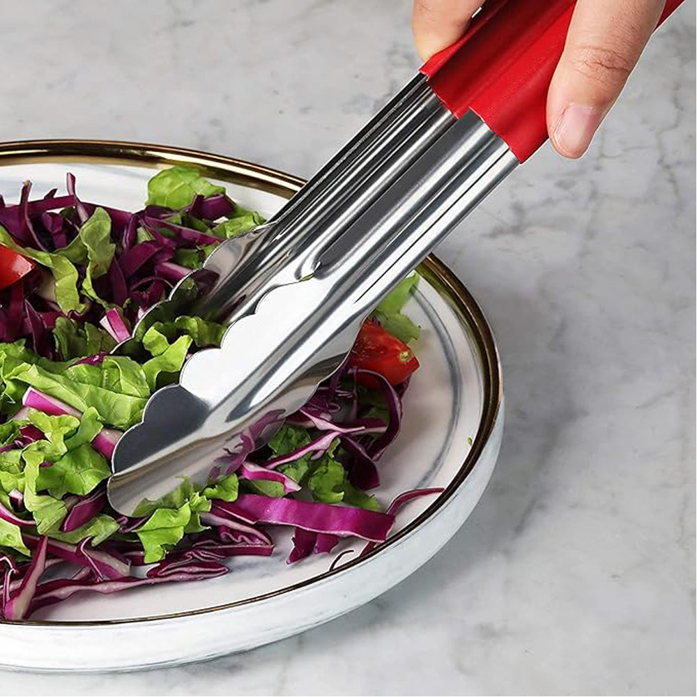 Danny Home 3-Pieces Stainless Steel Kitchen Tongs Set