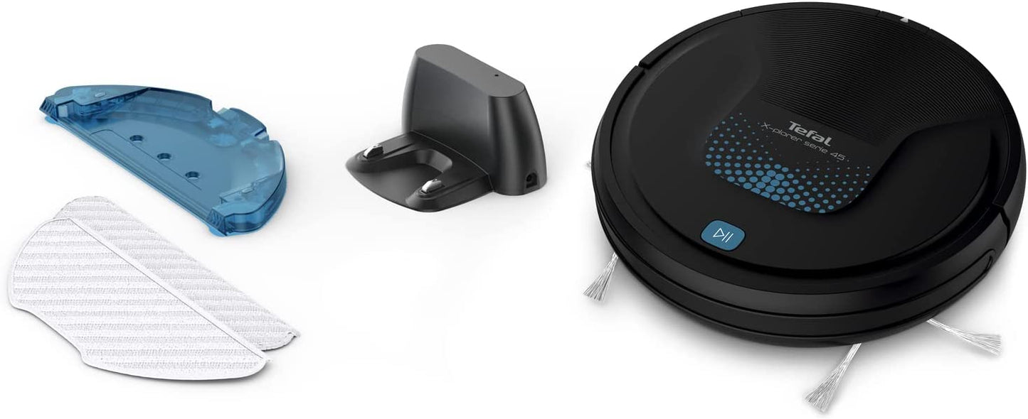 Tefal X-PLORER Serie 45 Automatic Robot Vacuum Cleaner, RG8275HO