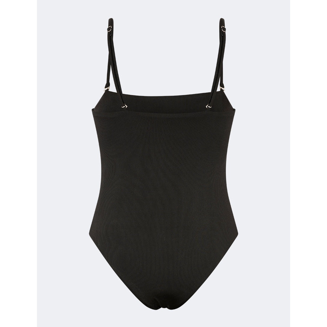 Oil And Gaz Modern Women Beach Monokini Black - Medaid International