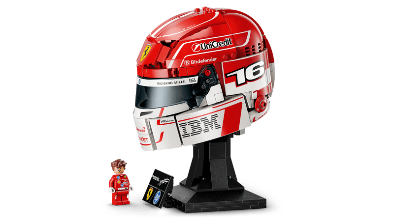 LEGO Scuderia Ferrari HP Charles Leclerc Helmet (43014)