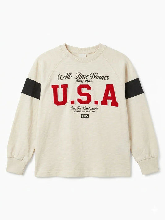 Zara Boy's Beige Printed Blouse | Zara In Lebanon