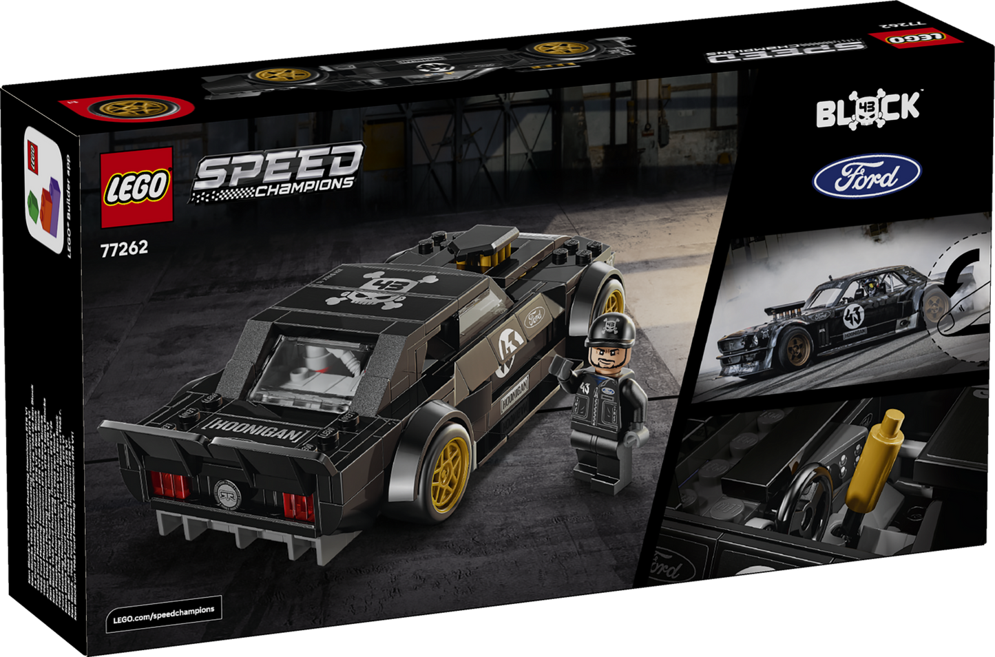 Lego Ken Block's '65 Ford Mustang Hoonicorn V1 (77262)