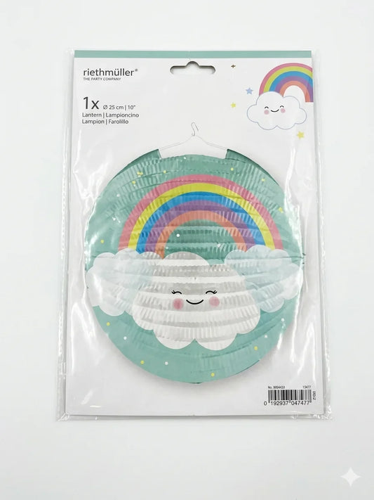 Riethmuller 10 Inch Rainbow & Cloud Paper Lantern Party Decoration | Riethmuller In Lebanon