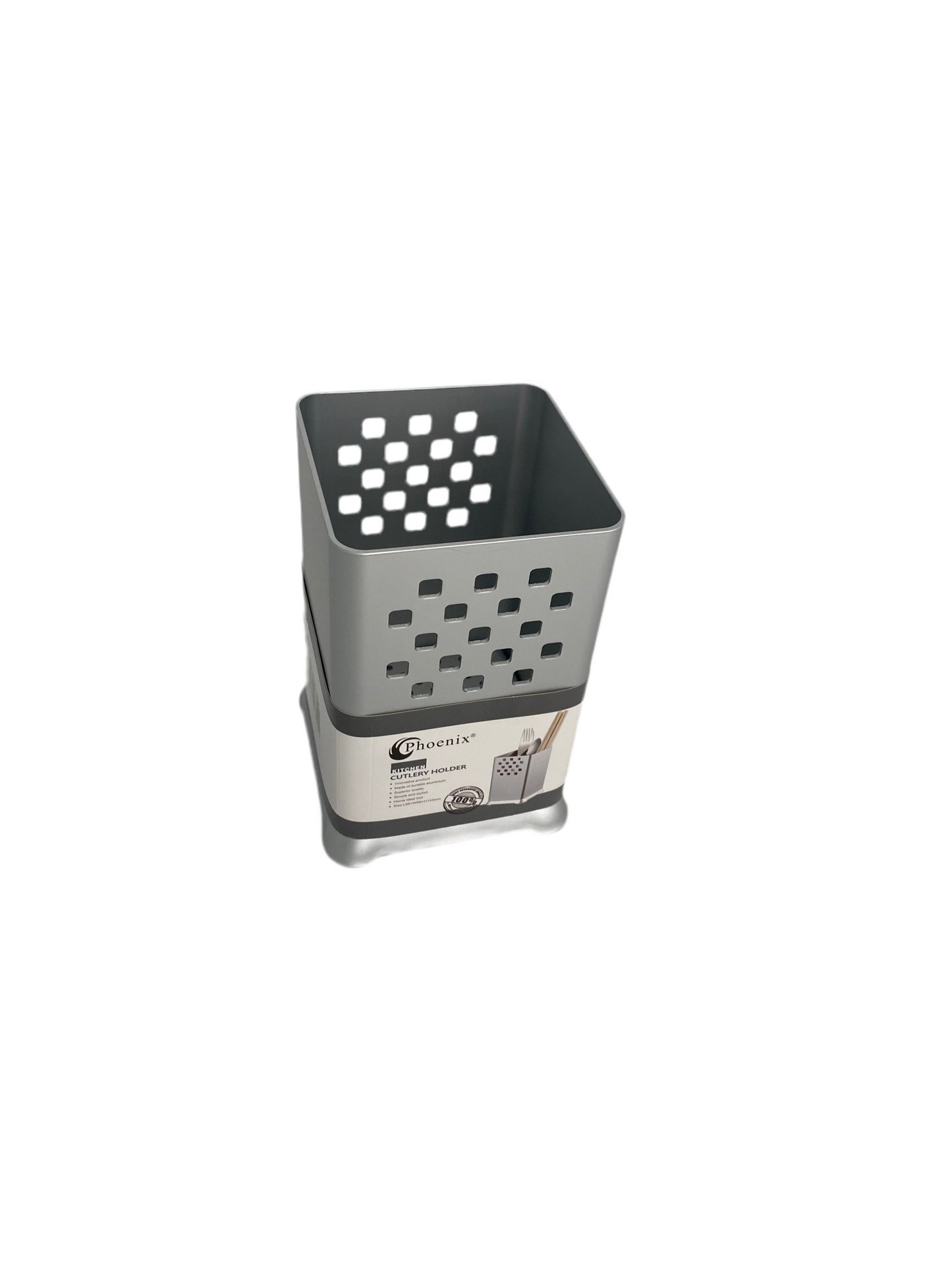 Phoenix, Aluminium Kitchen Cutlery Holder