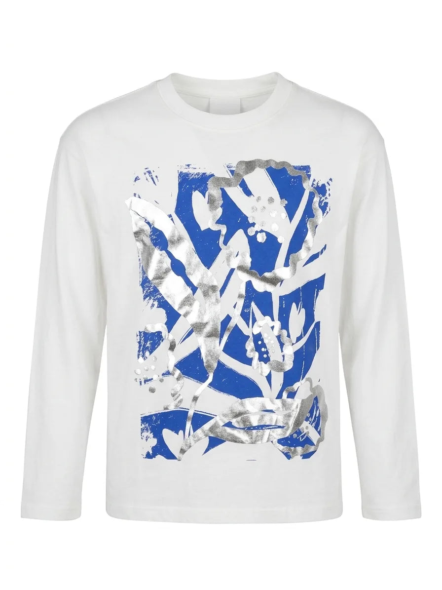 Zara Boy's White Printed Blouse | Zara In Lebanon
