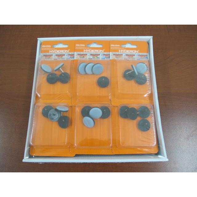 X-Small Furniture Sliders with Screws