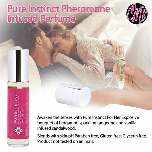 Pheromone Pure Instinct Infused Perfume عطر بالفيرومونات