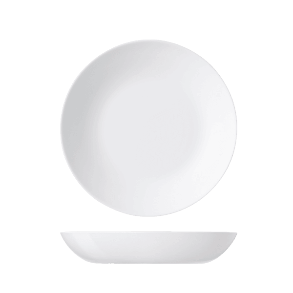Bormioli rocco white moon coup plate 22CM