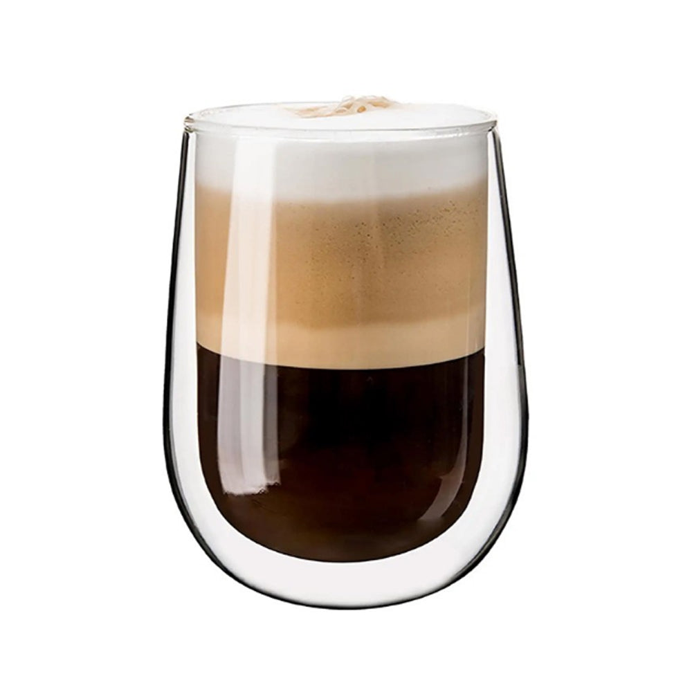 350ml Double Glass Cup (D8.50 x H11.50)CM ( FR-12 )