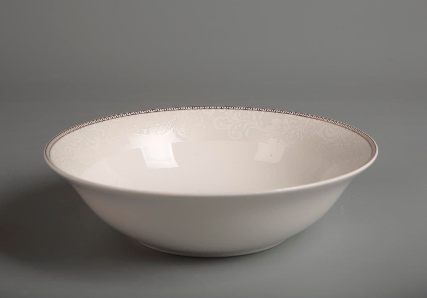 Symphony gold décor salad bowl Ø:23cm
