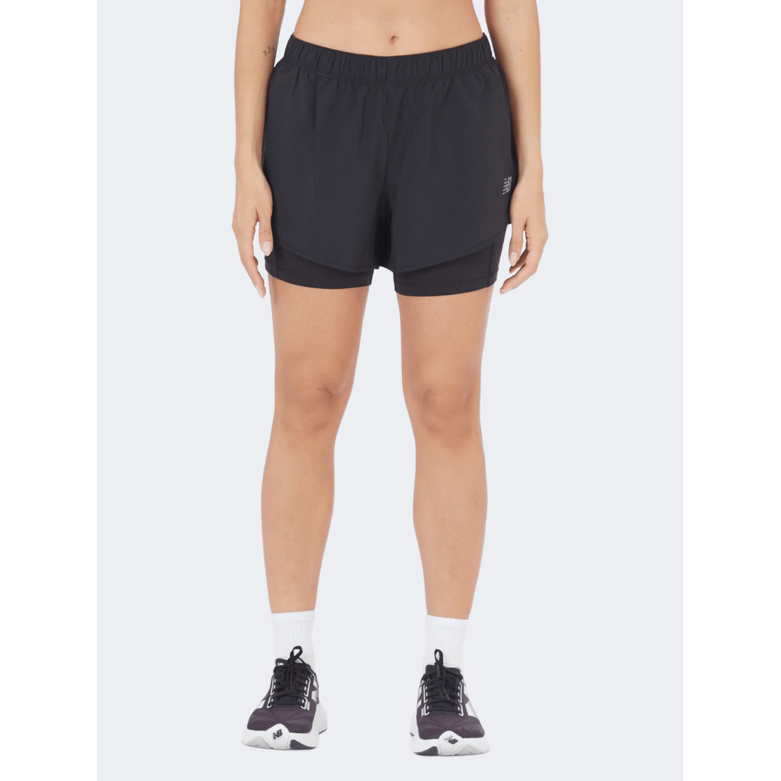 New Balance Sport 2-In-1 Women Performanc Short Black - Medaid International