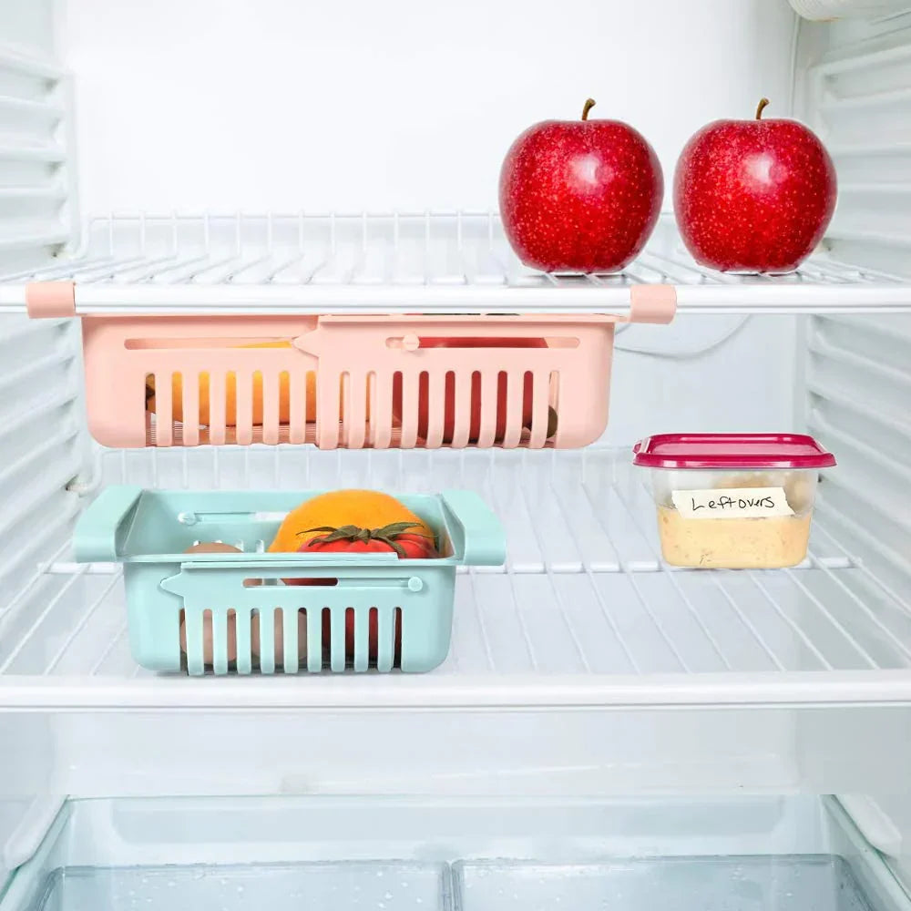 Fridge Space Saver Baskets (set of 2)