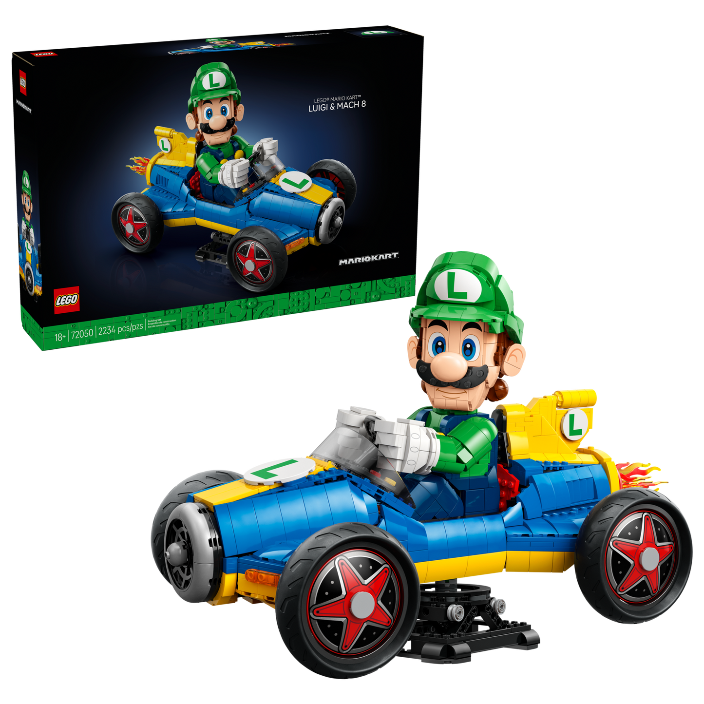 LEGO Mario Kart– Luigi & Mach 8 (72050)
