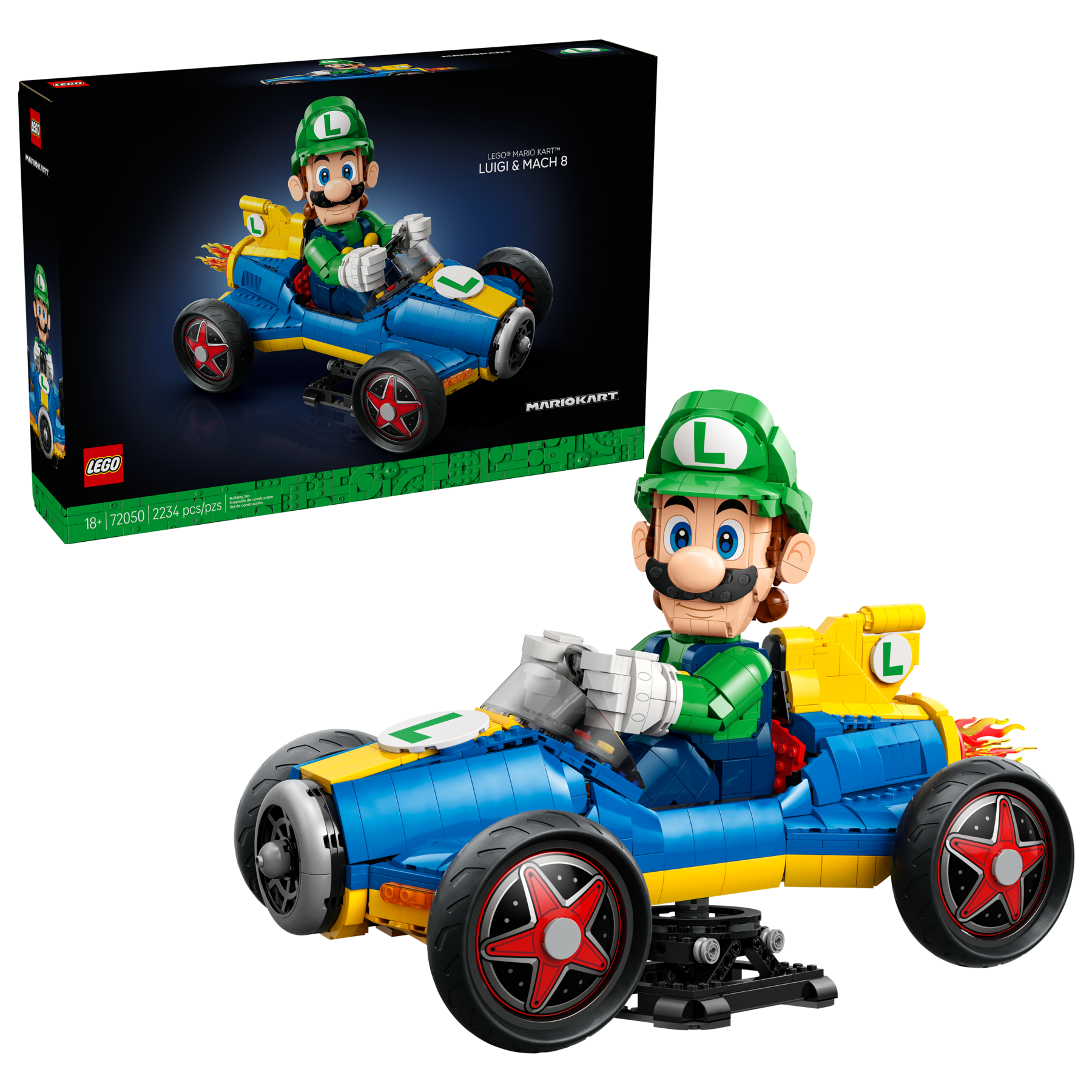 LEGO Mario Kart– Luigi & Mach 8 (72050)