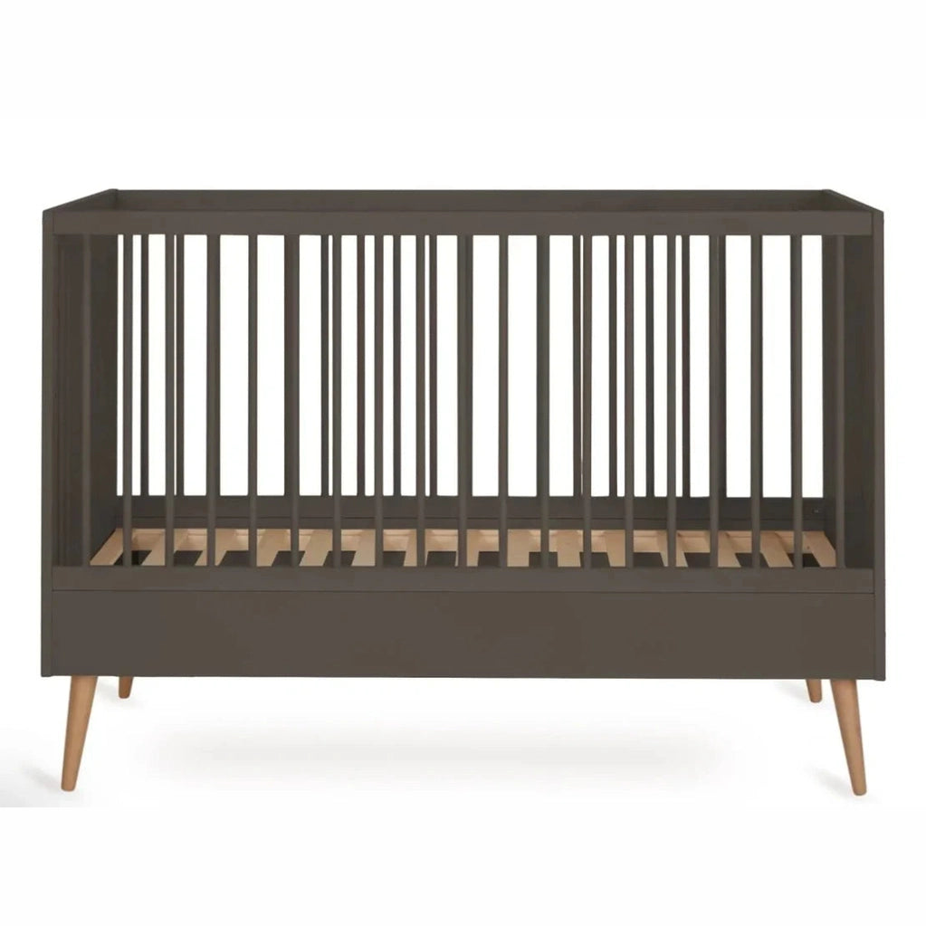 Quax - Cocoon Convertible Bed - 140x70cm - Moss Crib