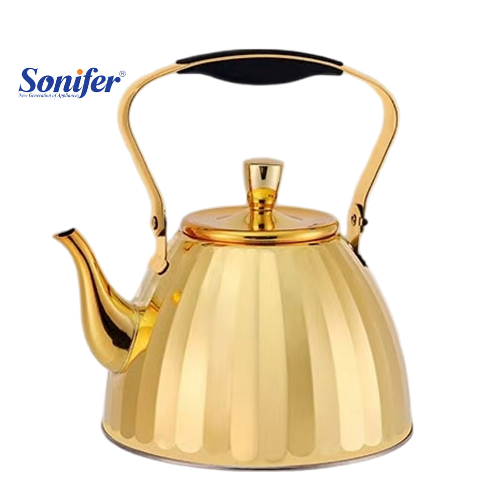 Sonifer 3L Stainless Steel Tea Pot SF-2539 Gold