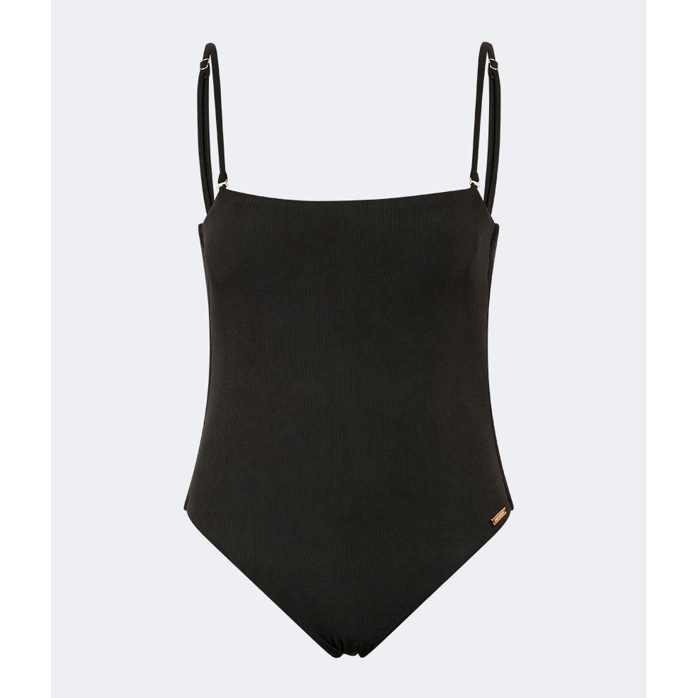 Oil And Gaz Modern Women Beach Monokini Black - Medaid International