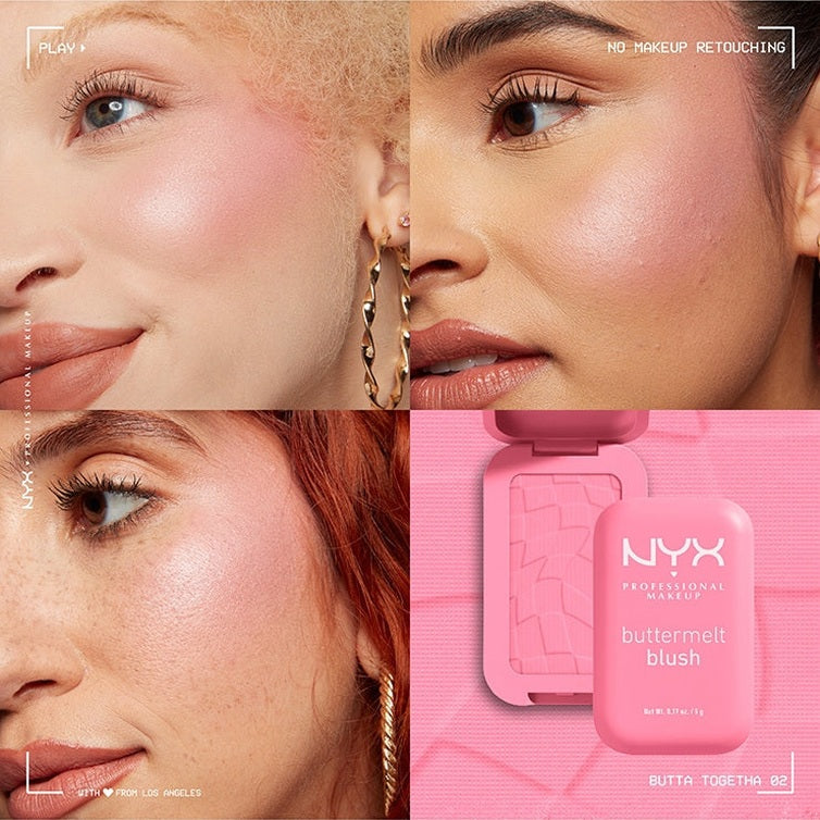 NYX BLUSH SHADE BUTTA TOGETHER 02