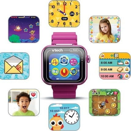 Vtech Kidizoom Max smartwatch Framboise