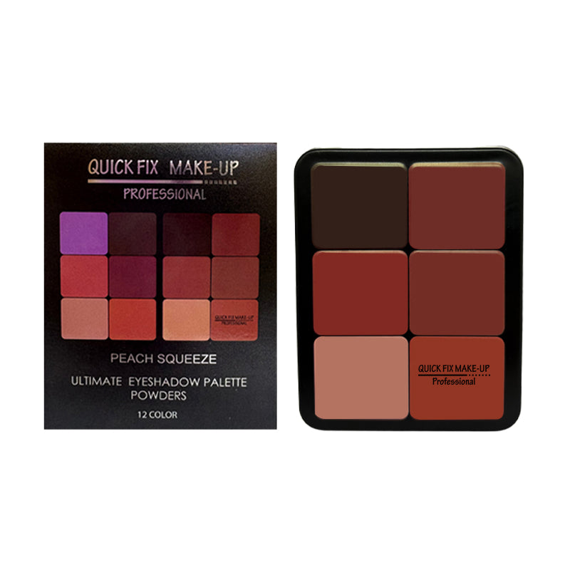 Quick Fix PEACH SQUEEZE Palette Eyeshadow Palette Powders