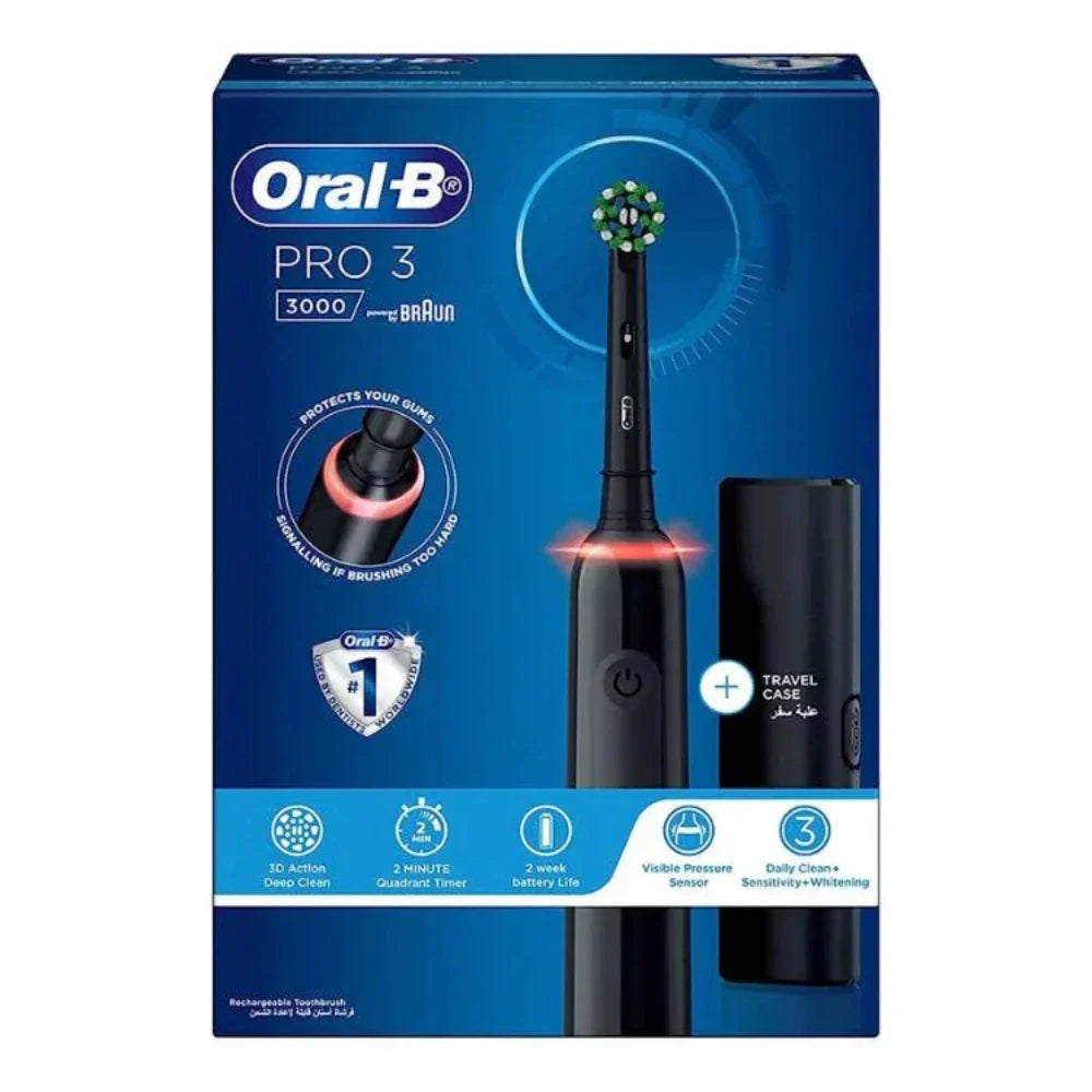 Pro 3000 Cross Action Electric Toothbrush - Medaid International