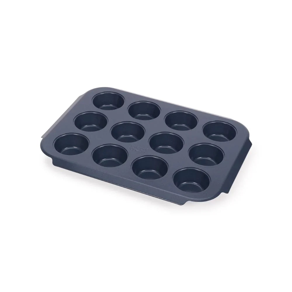 Joseph   Joseph   Nest™   Bake   Non-Stick   12   Cup   Blue   Muffin   Tray