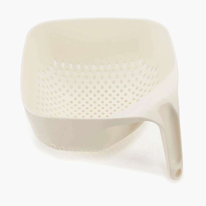 Plastic Square White Colander - Medaid International