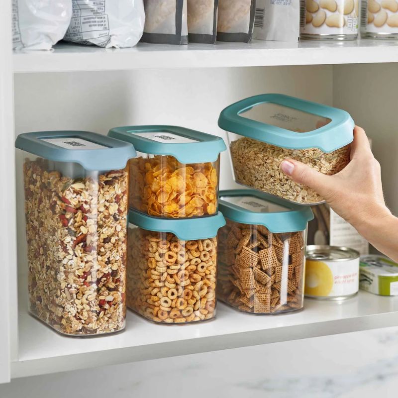 Joseph Joseph CupboardStore™ 5-piece Blue In-cupboard Storage Container Set