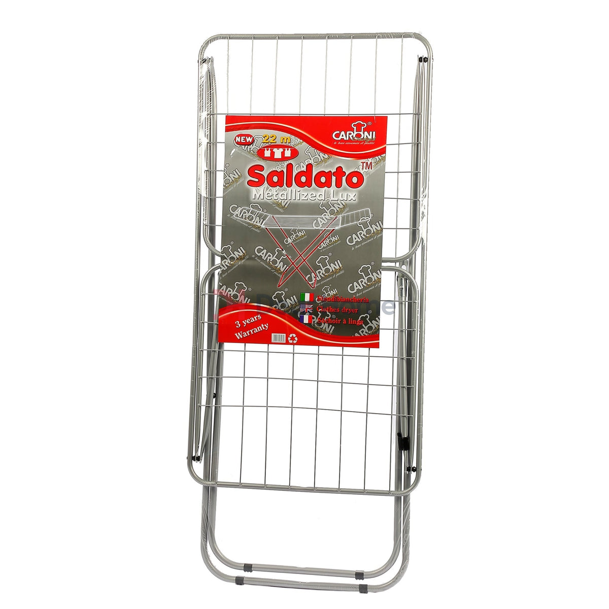 Silver 22M Metal Cloth Dryer