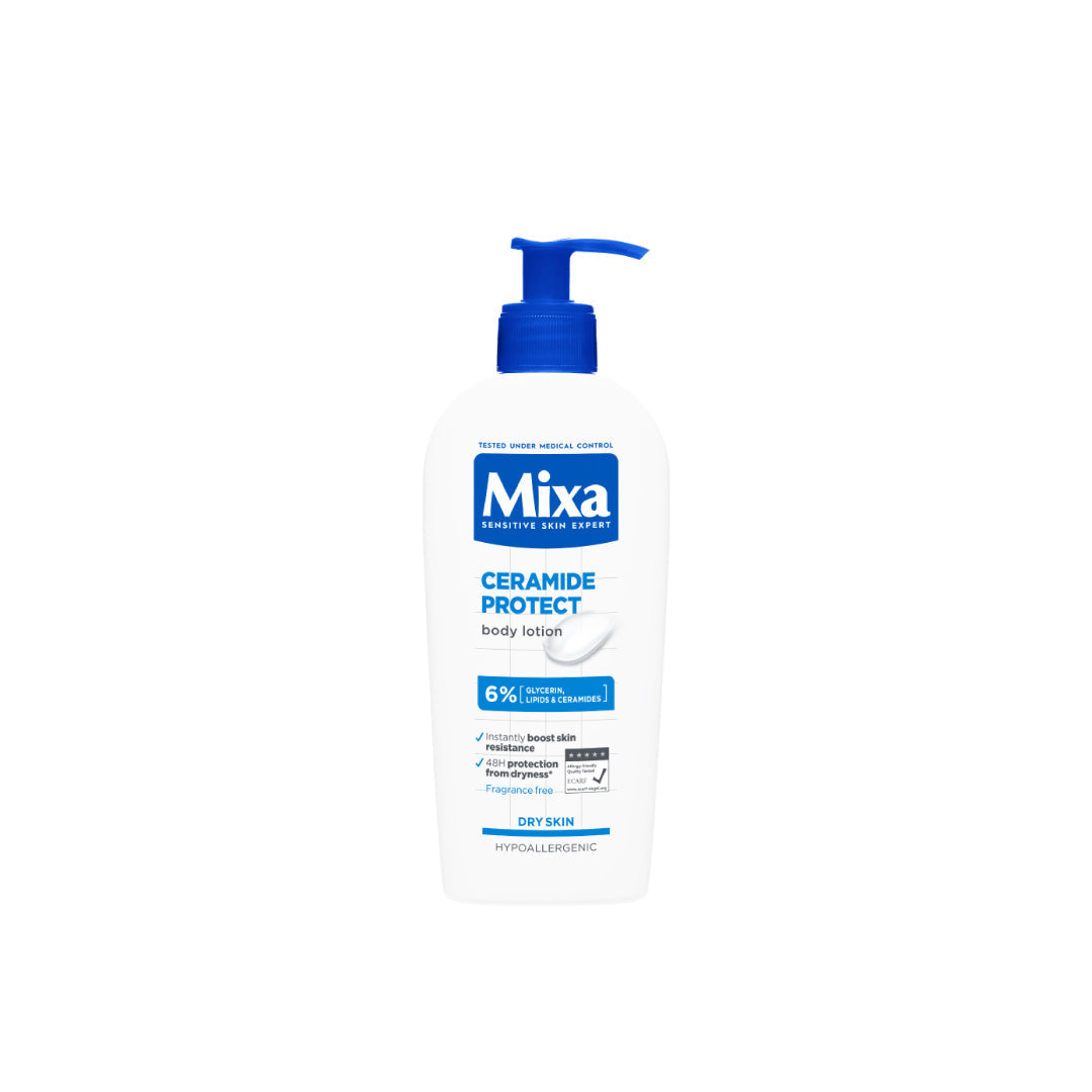 Mixa Ceramide Protect Body Lotion - For Dry, Very Dry and Sensitive Skin - 250 ml